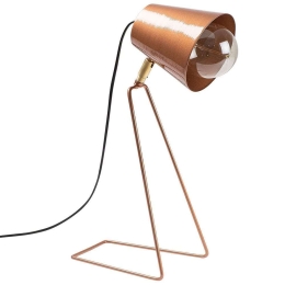 Φωτιστικό Επιτραπέζιο Sivani 521SHN2229 15x25x40cm 1xE27 40W Black-Copper Opviq