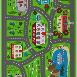 Χαλί HMNT107 Green-Multi Conceptum Hypnose 100X200cm