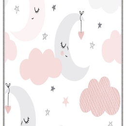 Χαλί Hmnt184 559HFT1646 White-Multi Conceptum Hypnose 80X120cm