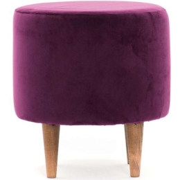Σκαμπό Liza 825BLC1279 40x40x42cm Purple