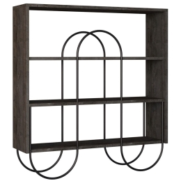 Μπουφές Norfolk 776HMS2504 96x25,5x99cm Dark Coffee
