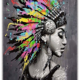 Χαλί Hmnt1 571HFT1102 Grey-Multi Conceptum Hypnose 80X150cm