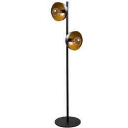 Φωτιστικό Δαπέδου Dram 584TTM1501 30x30x131cm 2xE27 40W Black Opviq
