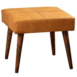 Σκαμπό Urga 591GRC1116 46x46x44cm Mustard