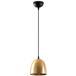 Φωτιστικό Οροφής Tattoo 584TTM1266 16x16x113cm 1xE27 40W Black-Gold Opviq