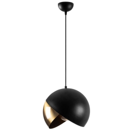 Φωτιστικό Οροφής Pacman 584TTM1275 30x30x28cm 1xE27 40W Black-Gold Opviq