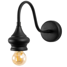 Φωτιστικό Τοίχου - Απλίκα Alaaddin 584TTM1921 10x31x21cm 1xE27 40W Black Opviq