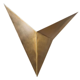 Φωτιστικό Τοίχου - Απλίκα Bird 584TTM1924 34x5x34cm 1xG9 10W Gold Opviq