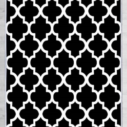 Χαλί Barok ELS1882 Black-White Conceptum Hypnose 80X120cm