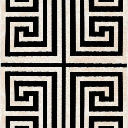 Χαλί ELS2238 Black-White Conceptum Hypnose 100X300cm
