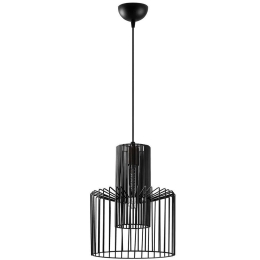 Φωτιστικό Οροφής Aramis 584TTM1308 27x27x136cm 1xE27 40W Black Opviq