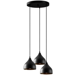 Φωτιστικό Οροφής Tattoo 584TTM1375 42x42x114cm 3xE27 40W Black Opviq