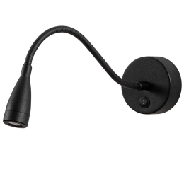 Φωτιστικό Τοίχου - Απλίκα Reading 584TTM1942 8x38x15cm Led 1W 2700K Black Opviq