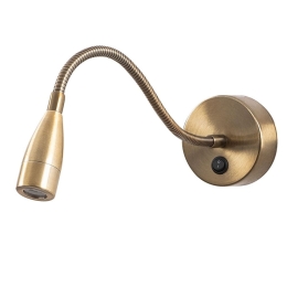 Φωτιστικό Τοίχου - Απλίκα Reading 584TTM1943 8x38x15cm Led 1W 2700K Bronze Opviq