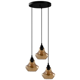 Φωτιστικό Οροφής Gold 892OPV1913 39x39x111cm 3xE27 40W Gold-Black Opviq