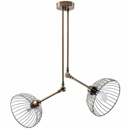 Φωτιστικό Οροφής Beybisi 584TTM1435 83x83x98cm 2xE27 40W Gold Opviq