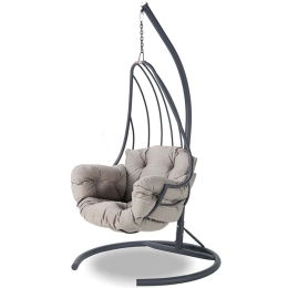 Κούνια Κήπου Kirlangic 561CLR1534 115x60x218cm Grey