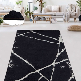 Χαλί Broken Black-White Conceptum Hypnose 120X180cm