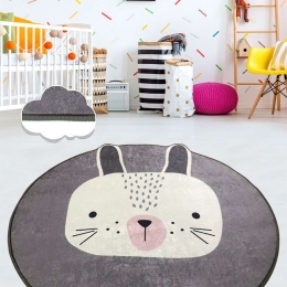 Χαλί Bunny Grey-Ivory Conceptum Hypnose 140X140cm Round