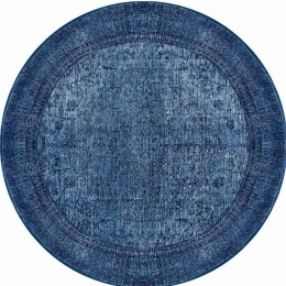 Χαλί Dorian AL 138 Blue Conceptum Hypnose 150X150cm Round