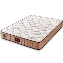 Στρώμα Bamboo 480NRN1104 120x200cm Multi Spring White-Beige Μονό