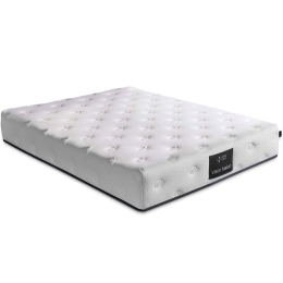 Στρώμα Visco Fusion Luxury 480NRN1182 90x200cm Memory Foam/Pocket Spring White Μονό