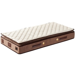 Στρώμα W Cotton Orthopedic 480NRN1340 120x200cm Multi Spring White-Brown Μονό