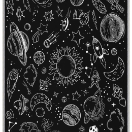 Χαλί Hmnt488 477HFT1522 Black-White Conceptum Hypnose 60X100