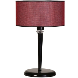 Φωτιστικό Επιτραπέζιο Maya 846STL2789 Φ30x55cm E27 40W Bordo-Black Opviq