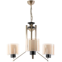 Φωτιστικό Οροφής Ruby 846STL2929 Φ55x75cm 3xE27 40W Copper Opviq