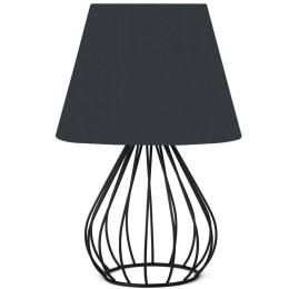 Φωτιστικό Επιτραπέζιο 780SGN4485 22x17x36cm 1xE27 40W Anthracite-Black Opviq