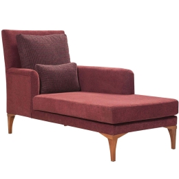 Ανάκλινδρο Bifo 867UNQ1451 79x167x100cm Claret Red