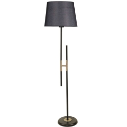 Φωτιστικό Δαπέδου Felix 534LUN4335 30x165cm E27 40W Black-Gold Opviq