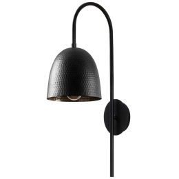 Φωτιστικό Τοίχου - Απλίκα Tattoo 584TTM1978 16x24x57cm 1xE27 40W Black Opviq