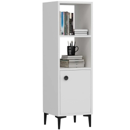 Ραφιέρα Δαπέδου Alone 475OLV1603 38,6x35x115cm White