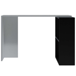 Γραφείο Can 285LCV1107 120x50x75cm White-Black