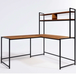 Γραφείο 285LCV1121 154x130x140cm Walnut