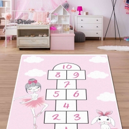 Χαλί Campana Djt Pink-White Conceptum Hypnose 80X150cm