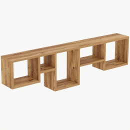 Ραφιέρα Τοίχου Amanos 854KLN1726 120x17x32cm Pine