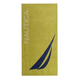 Πετσέτα Θαλάσσης Nau Possible Lime Nef-Nef Θαλάσσης 80x160cm 100% Βαμβάκι