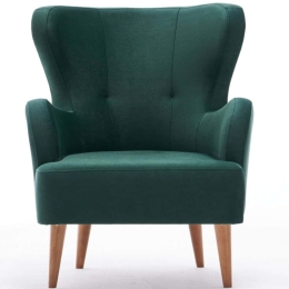 Πολυθρόνα - Μπερζέρα Karina 825BLC2347 73x80x87cm Green