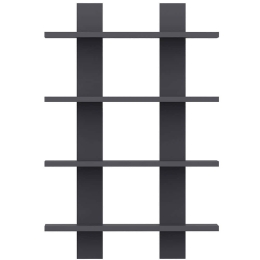 Ραφιέρα Τοίχου Laurel 935CMN1311 59,6x16,4x90cm Anthracite