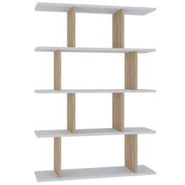 Βιβλιοθήκη Harmon 935CMN1132 90x25x127,4cm White-Sonoma
