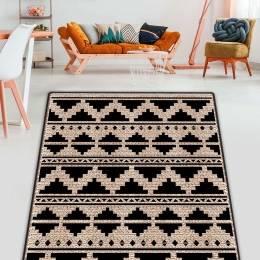 Χαλί Cavita Beige-Black Conceptum Hypnose 120X180cm