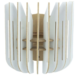 Φωτιστικό Τοίχου - Απλίκα 390FLH2125 18,5x16x20cm E27 40W White Opviq