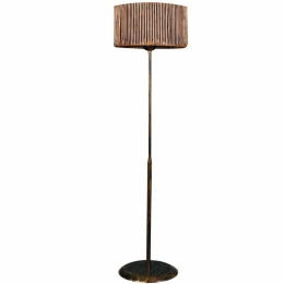 Φωτιστικό Δαπέδου Prove 390FLH1138 30x165cm E27 60W Black-Gold Opviq