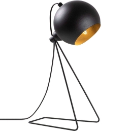 Φωτιστικό Επιτραπέζιο Mixed 942FLG1805 28x15x45cm 1xE14 40W Black Opviq
