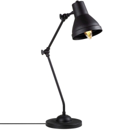 Φωτιστικό Επιτραπέζιο Mixed 942FLG1807 16x27x55cm 1xE14 40W Black Opviq