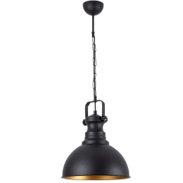 Φωτιστικό Οροφής Saglam 892OPV1946 Φ31x90cm E27 40W Black Opviq