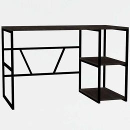 Γραφείο Caste 495SSE1506 120x60x74cm Anthracite-Black